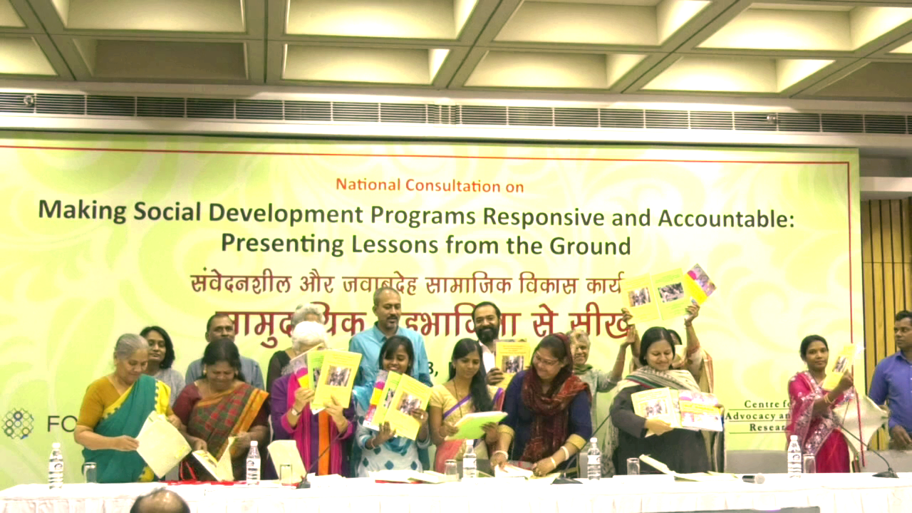 National Consultation on Making Social Development Programs Responsive and Accountable: Presenting Lessons from the Ground